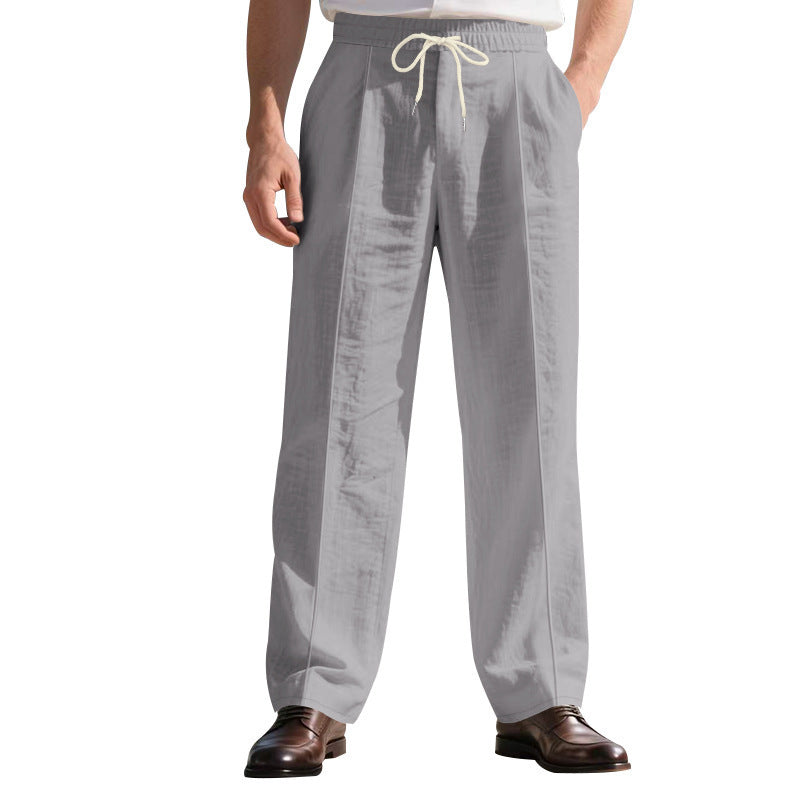 Loose Breathable Linen Leisure Pants null