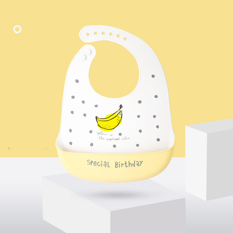 Waterproof Silicone Bib null