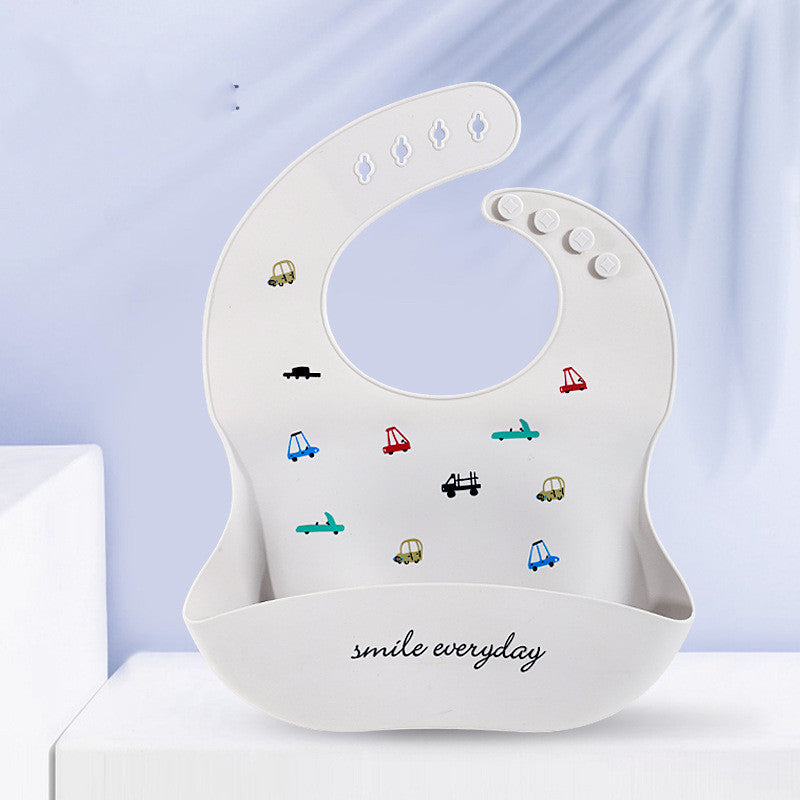 Waterproof Silicone Bib null