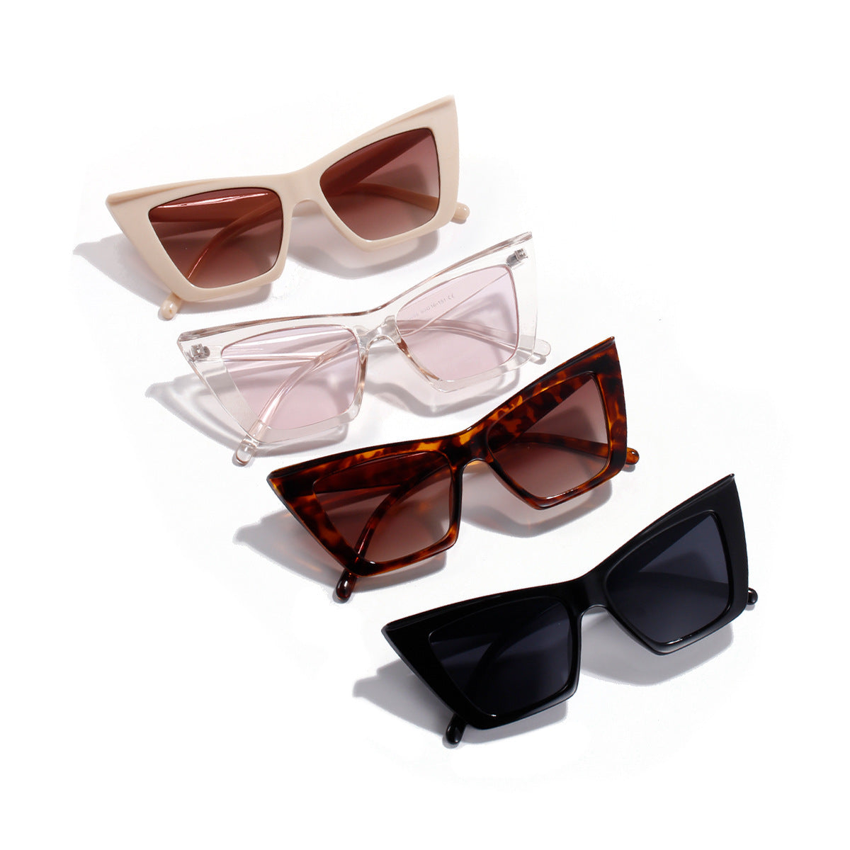 Triangle Cat's Eye Sunglasses null