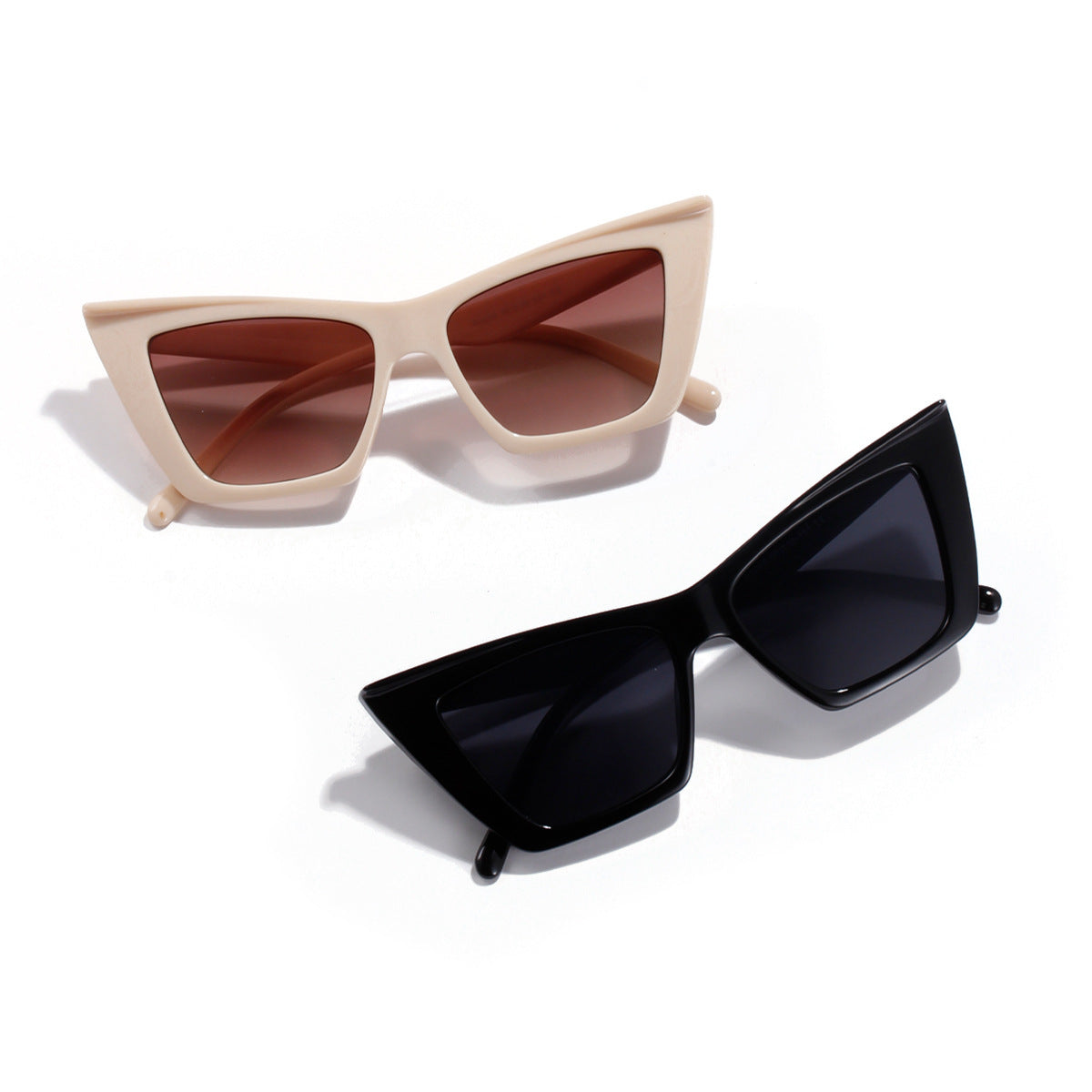Triangle Cat's Eye Sunglasses null