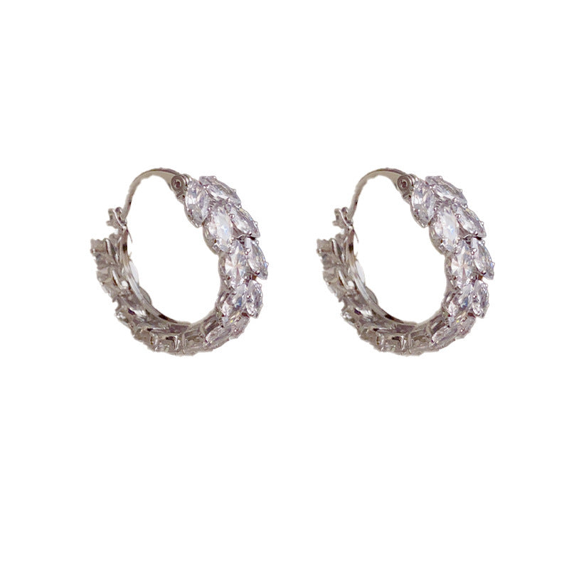 Zircon Wheat Earring null