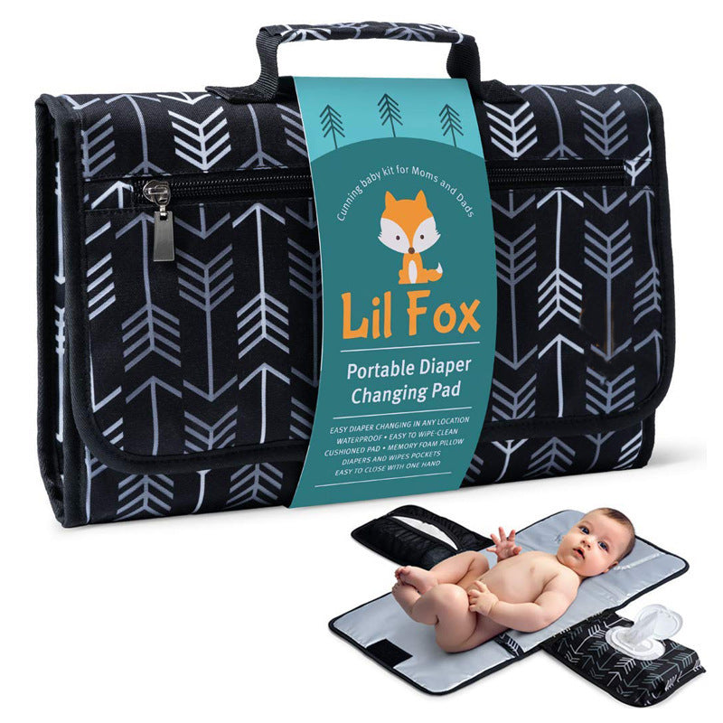 Portable baby changing pad
