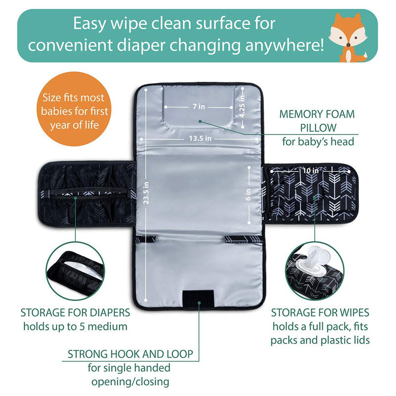 Portable Baby Changing Pad null