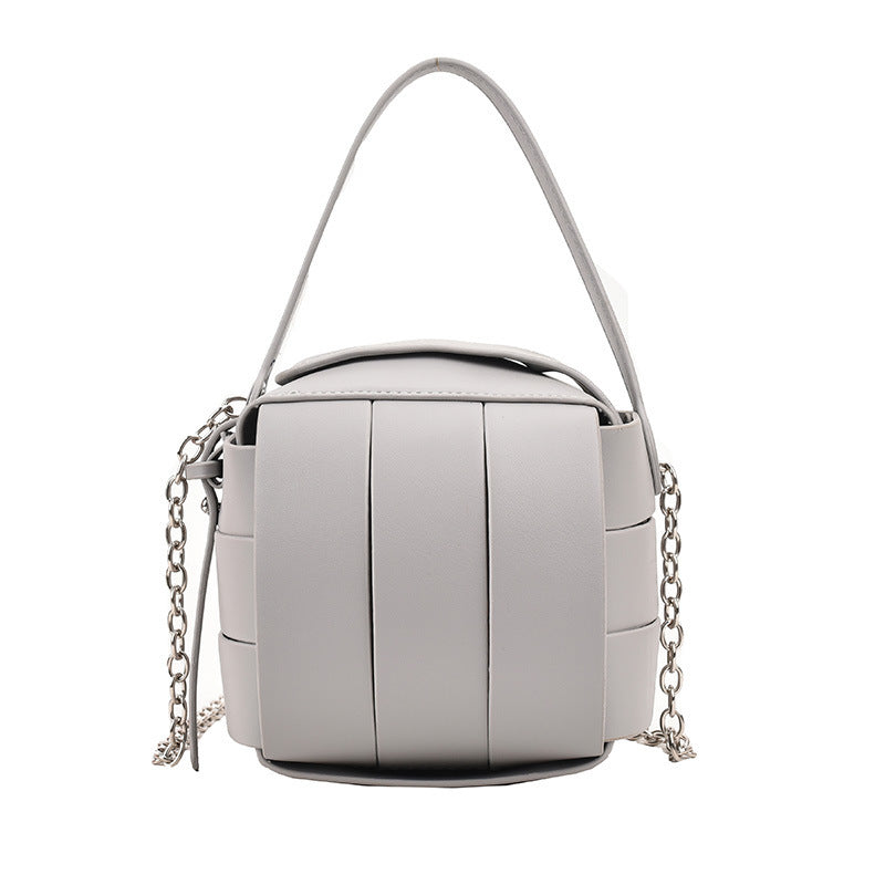 Spliced Leather Handbags null