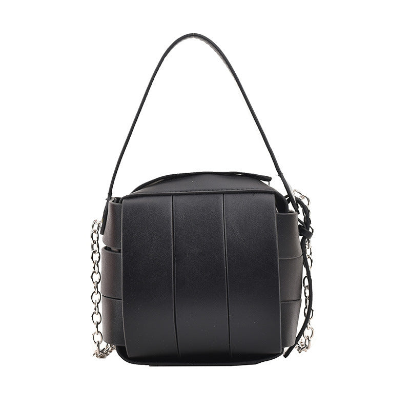 Spliced Leather Handbags null