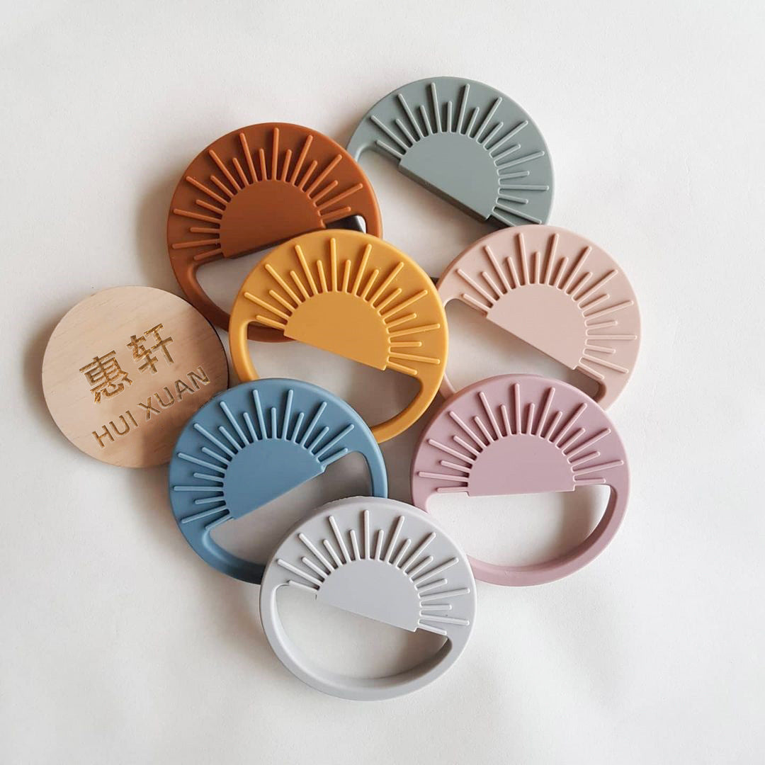 BPA-free silicone teething toy