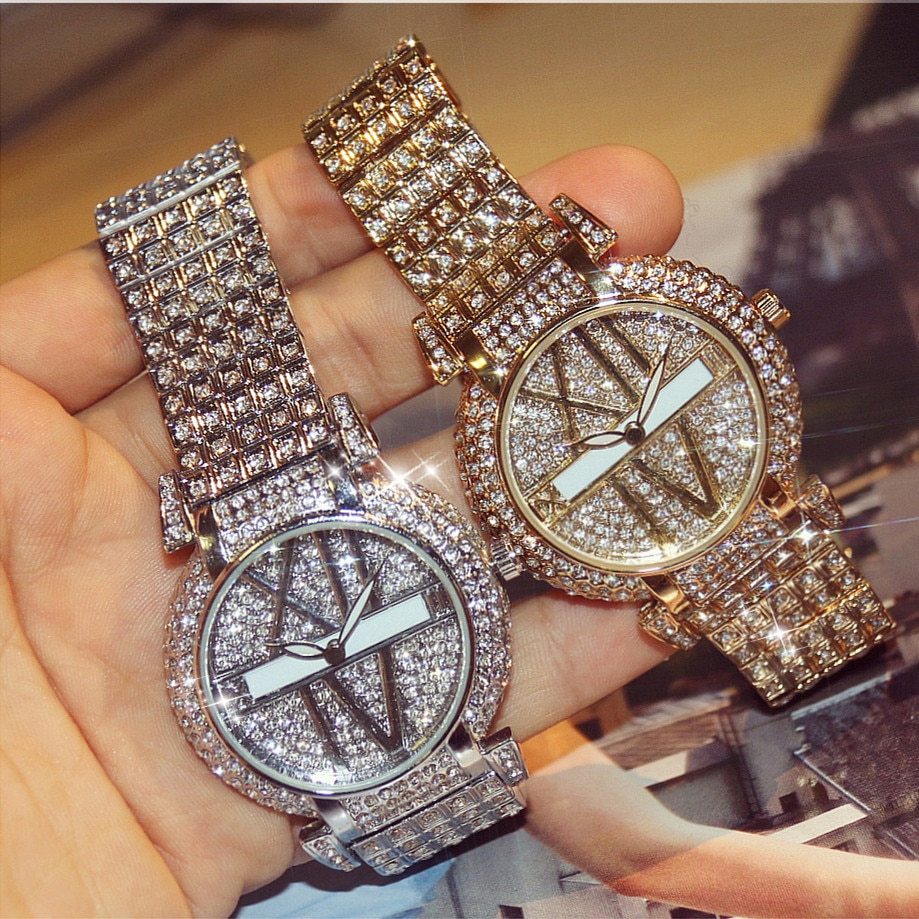 Luxury Diamond Quartz Watch null