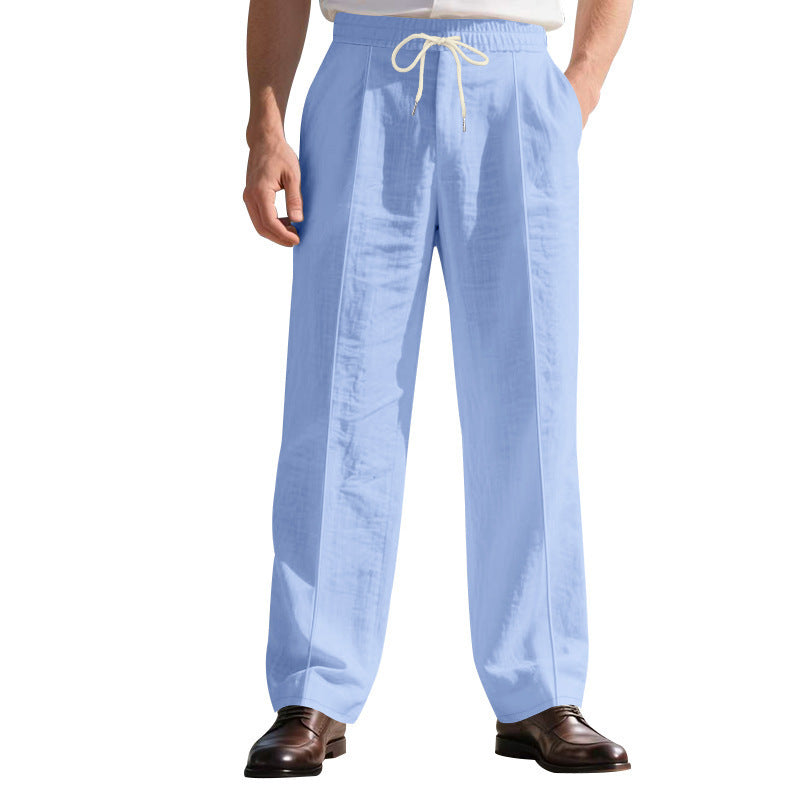 Loose Breathable Linen Leisure Pants null