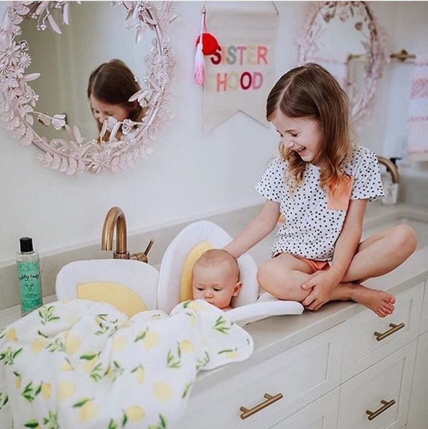 Foldable Petal Baby Shower Mat null