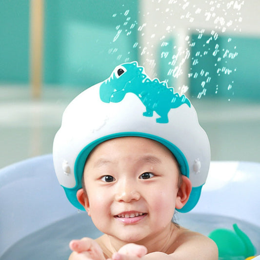 Baby water retaining shower cap 
