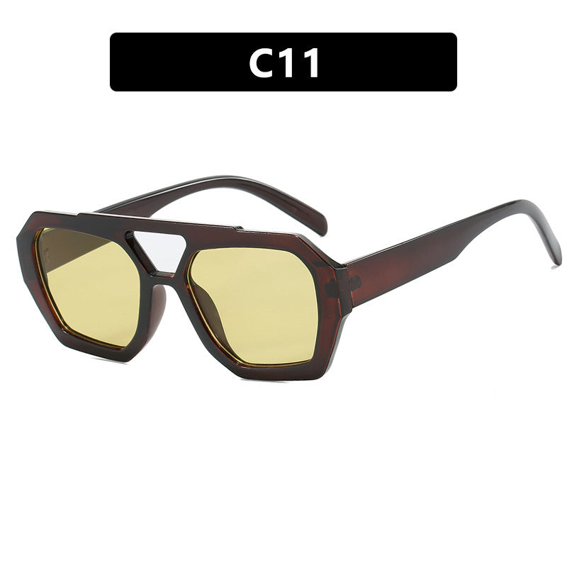 Big Frame Leopard Sunglasses null