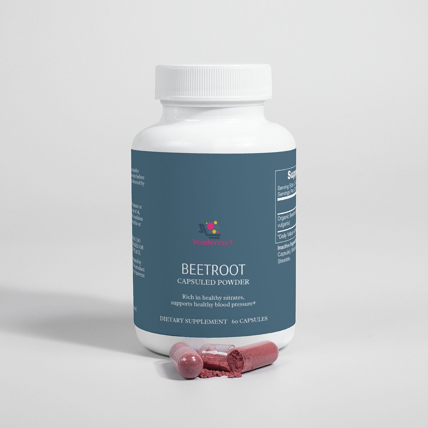 Beetroot Powder Natural Energy Capsule null