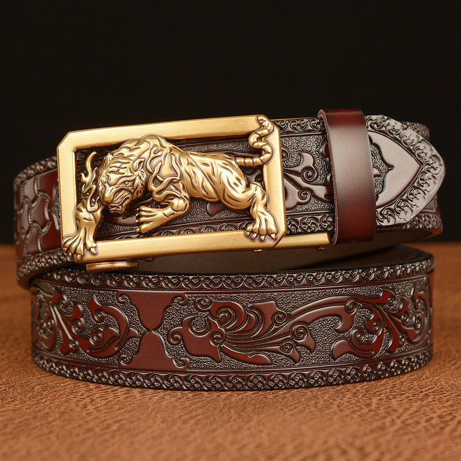Automatic Buckle Casual Belt null