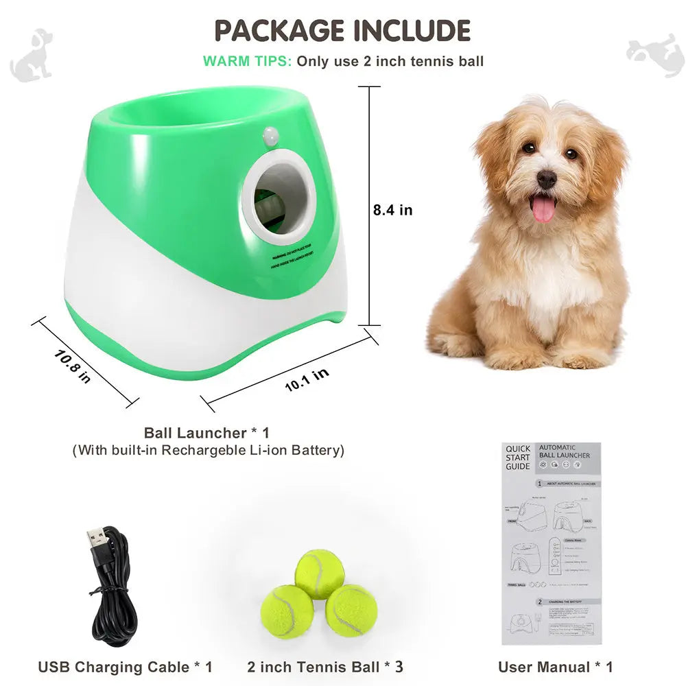 Automatic Tennis Launcher Toy null
