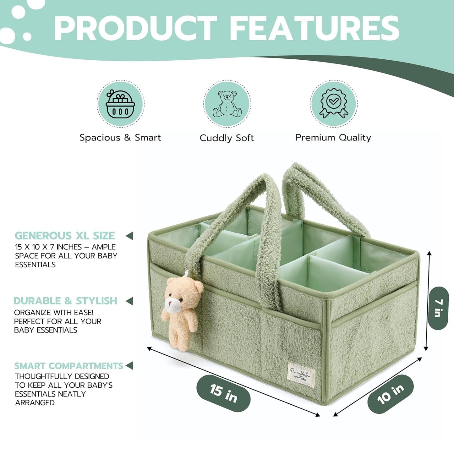 Diaper Caddy Organizer null
