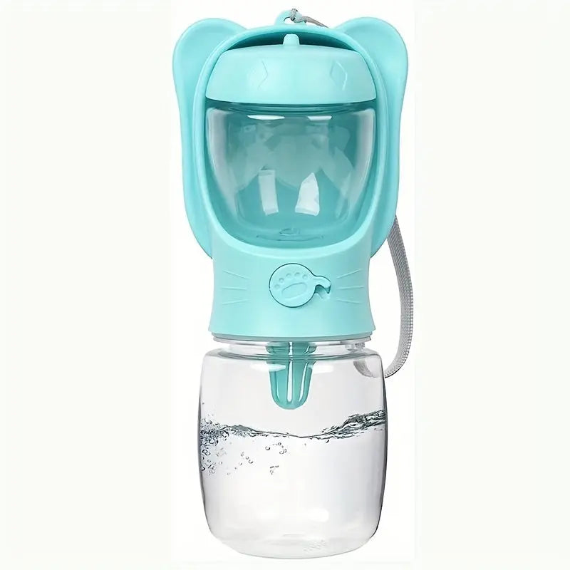Portable Pet Water Bottle With Food Container null