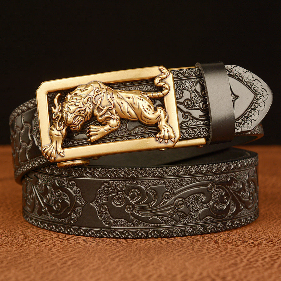 Automatic Buckle Casual Belt null