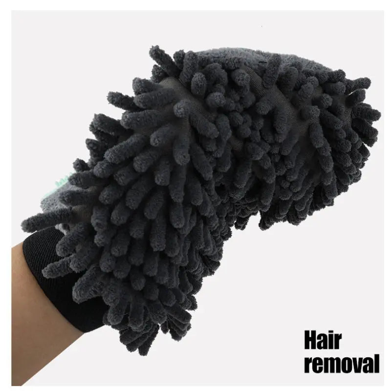 2-in-1 Pet Grooming Glove null