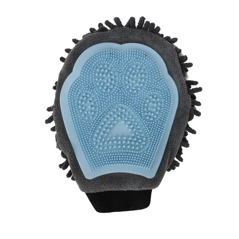 2-in-1 Pet Grooming Glove null